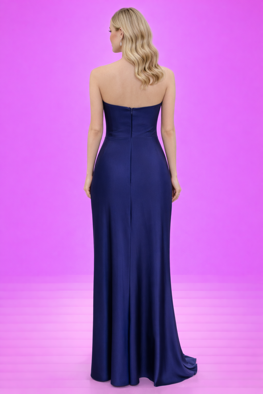 Gece Laciverti Minimal Zarafet